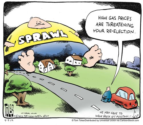 'High gas prices are threatening your re-election.'