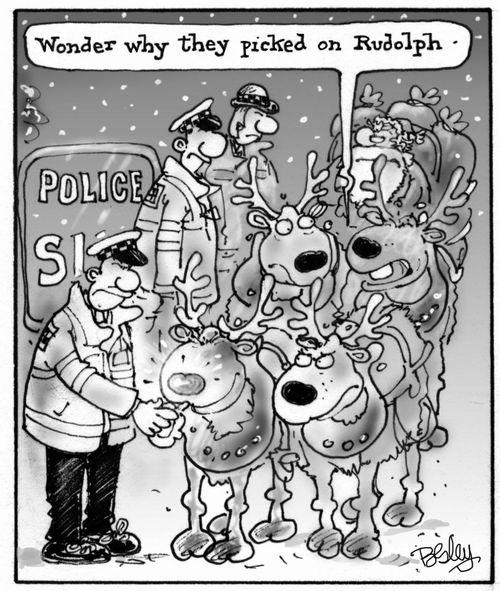 'Wonder why they picked up Rudolph.'