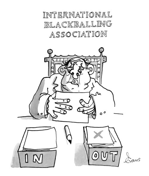 International Blackballing Association.