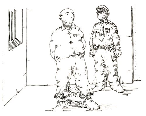 101 uses of a dead cat: shackles.