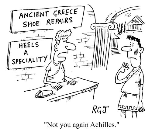 Not you again, Achilles.