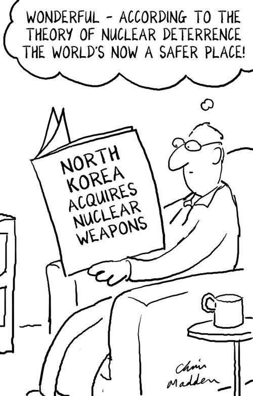 North Korea tests nuclear weapon.