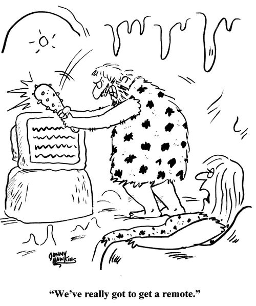 'We've really got to get a remote.'