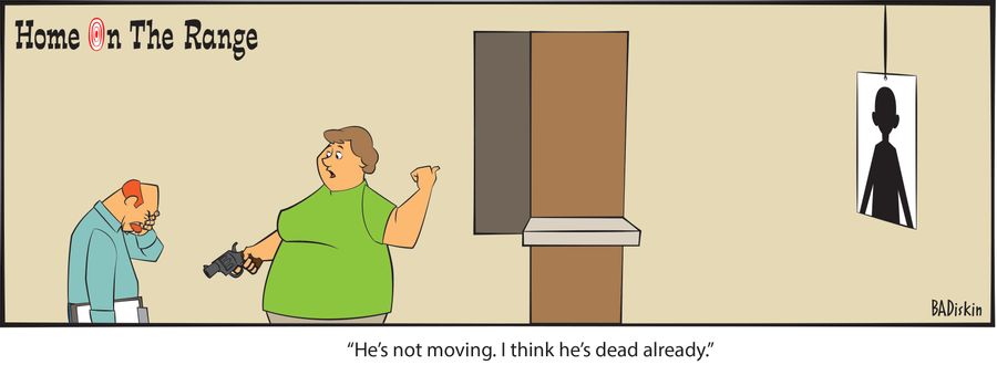 "He's not moving. I think he's dead already."