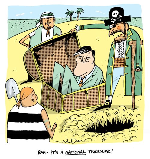 'Bah, it's a NATIONAL treasure!'
