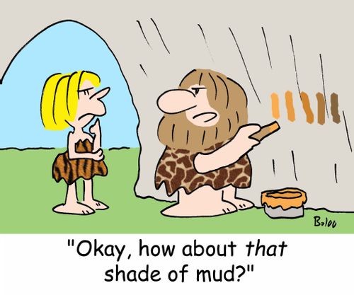 'Okay, how about THAT shade of mud?'