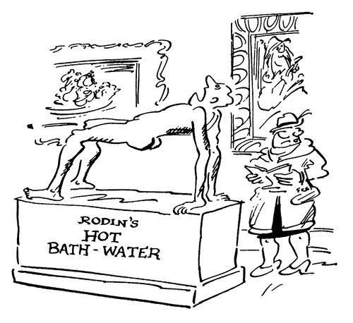 Rodin's Hot Bath Water