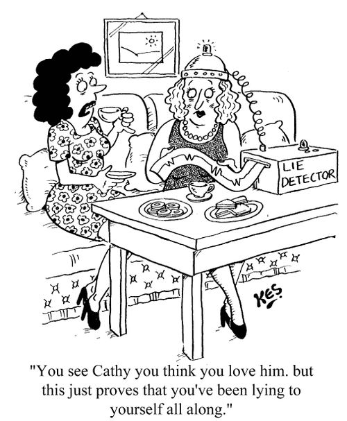 'You see Cathy you think you love him, but this just proves that you've been lying to yourself all along.'