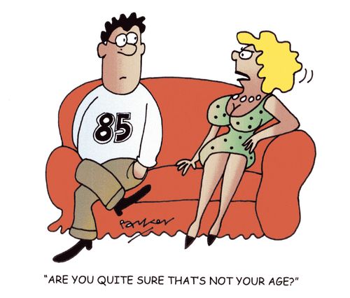 Are you sure that's not your age?