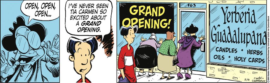 "I've never seen Tia Carmen so excited about a grand opening."