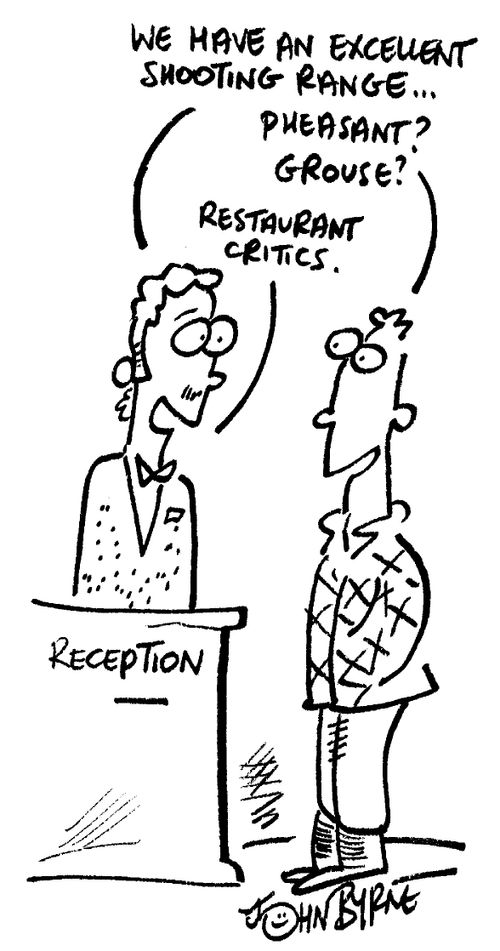 "We have an excellent shooting range..."