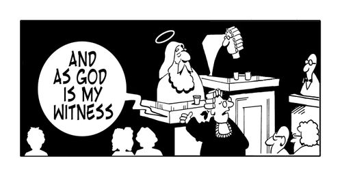 As God is my witness.