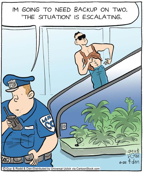 'I'm going to need backup on two. 'The situation' is escalating.'