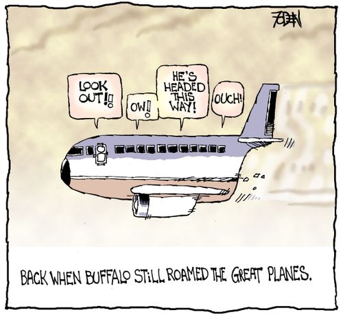 Back when Buffalo still roamed the Great Planes.