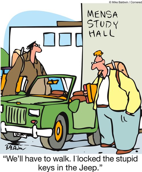 'We'll have to walk. I locked the stupid keys in the Jeep.'
