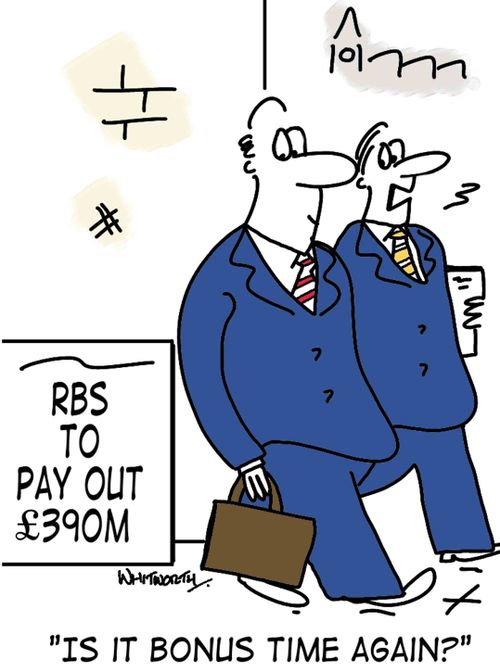 'Is it bonus time again?'