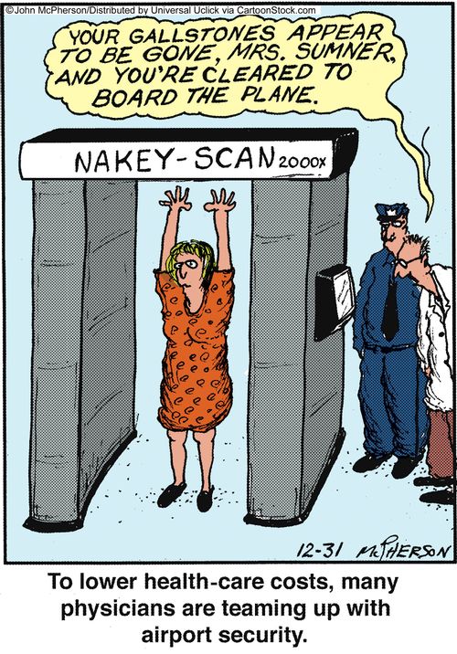 To lower health-care costs, many physicians are teaming up with airport security.
