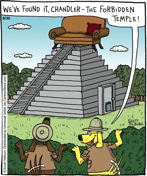 'We've found it Chandler- The forbidden temple!'