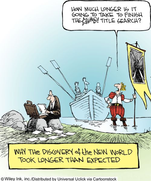 Why the discovery of the New World took longer than expected.