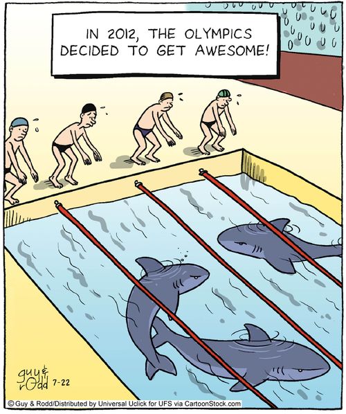 In 2012, the Olympics decided to get awesome!