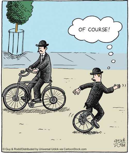 'Oh course!'