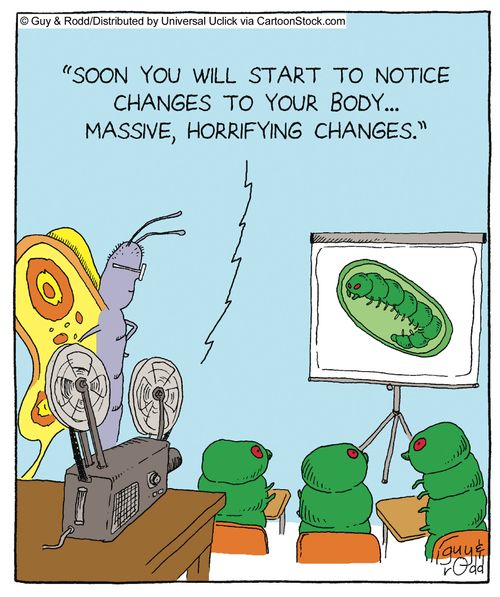 'Soon, you will start to notice changes in your body... massive, horrifying changes.'