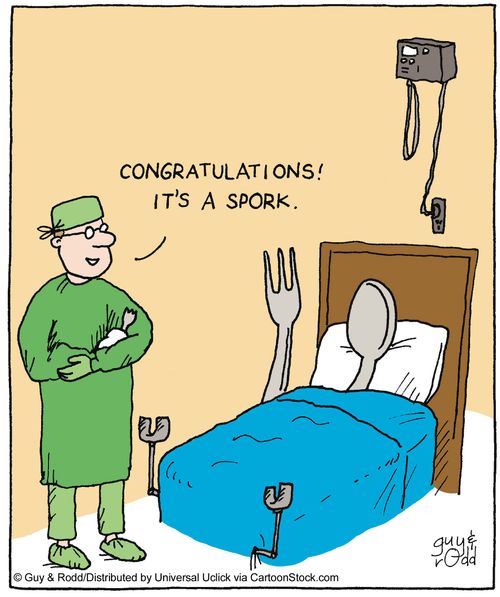 'Congratulations It's a spork'