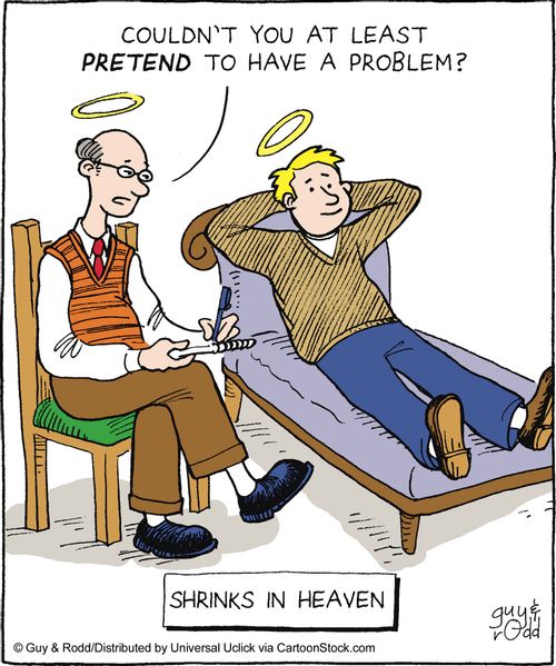 Shrinks in heaven