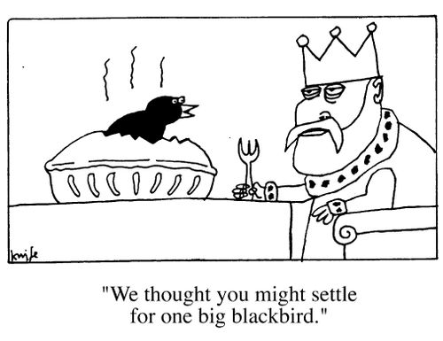 "We thought we might settle for just one Big Bird."