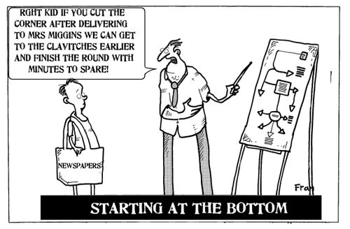 Starting at the Bottom.