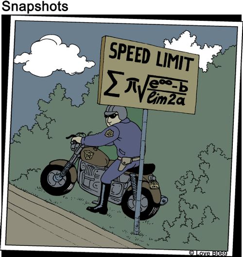 Math Equation Speed Limit