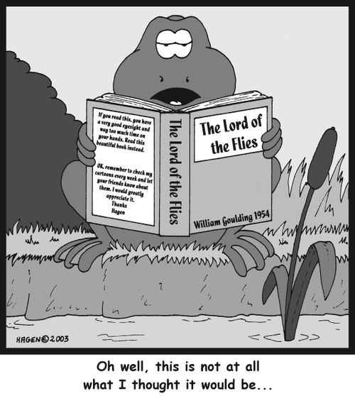 'Oh well, this is not at all what I thought it would be...'