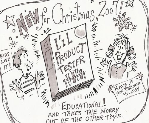 New for Christmas-'L'il Product Tester'