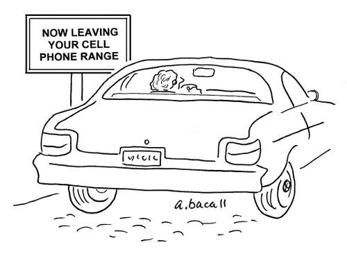 Now leaving your cell phone range.
