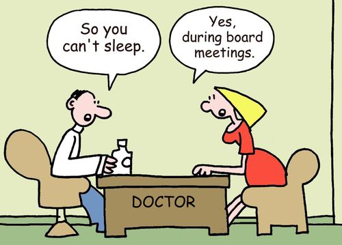 'So you can't sleep.'