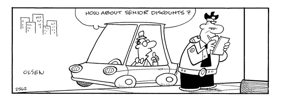'How about senior discounts?'