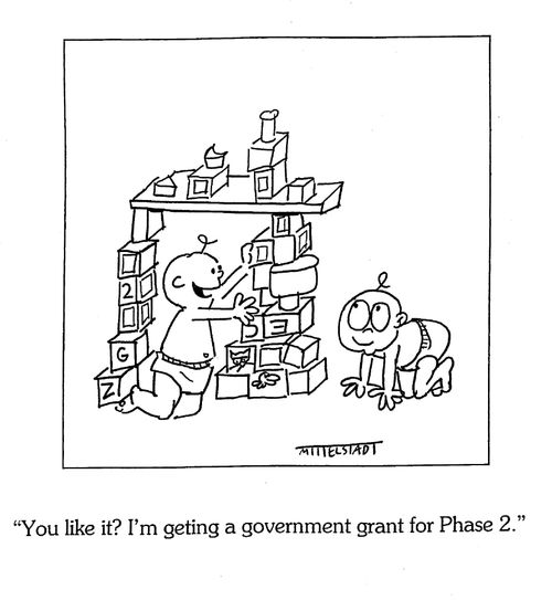 'You like it? I'm getting a government grant for Phase 2.'