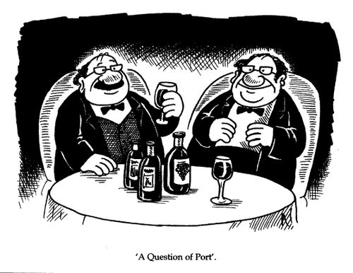 'A question of port.'