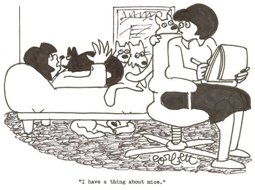 'I have a thing about mice.'