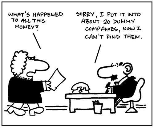 'What's happened to all this money?'