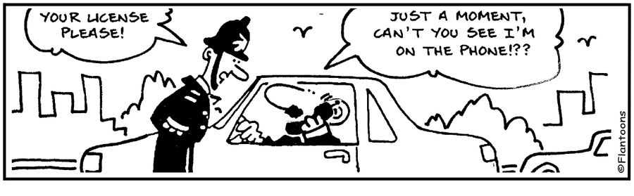 Your license please!