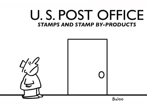 US Post Office, Stamps and By Products.