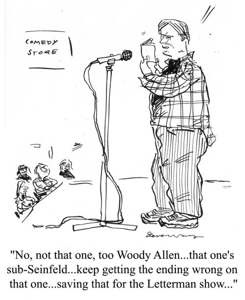 'No, not that one, too Woody Allen...'