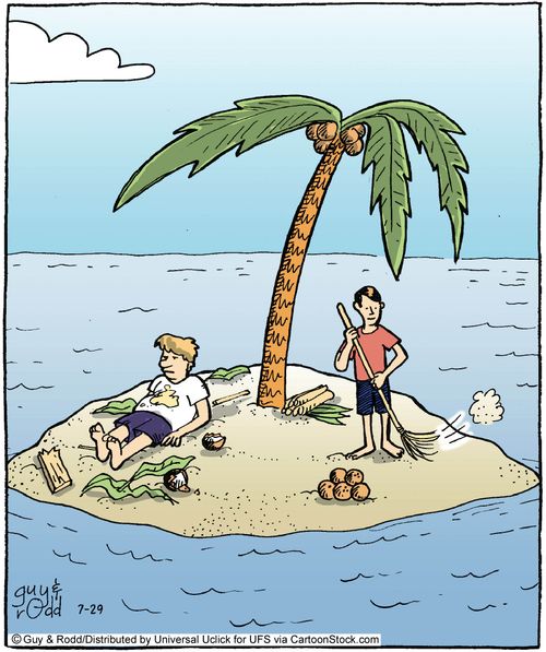 Desert Island Slob.