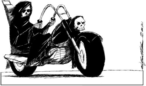 The not so easy rider...