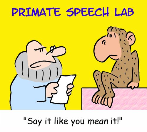 'Say it like you MEAN it!'