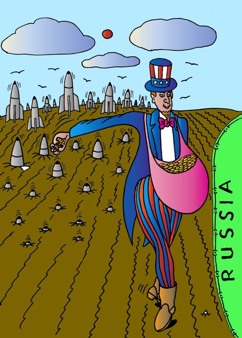 USA Planting Bombs.