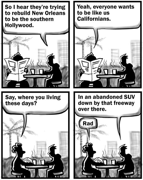 Not quite Beverly Hills.