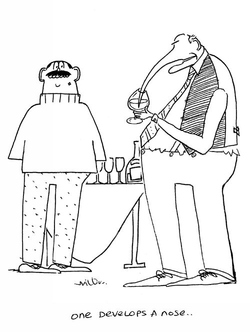 'One develops a nose...'
