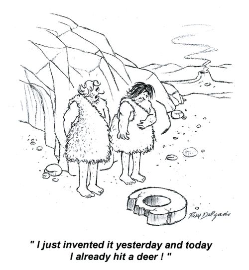 'I just invented it yesterday and today I already hit a deer!'